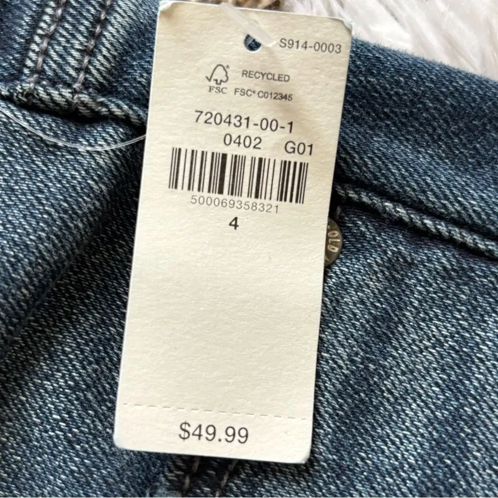 Old Navy Rockstar Jeans Super Skinny Ankle New Extra High Rise‎ Womens Size 4